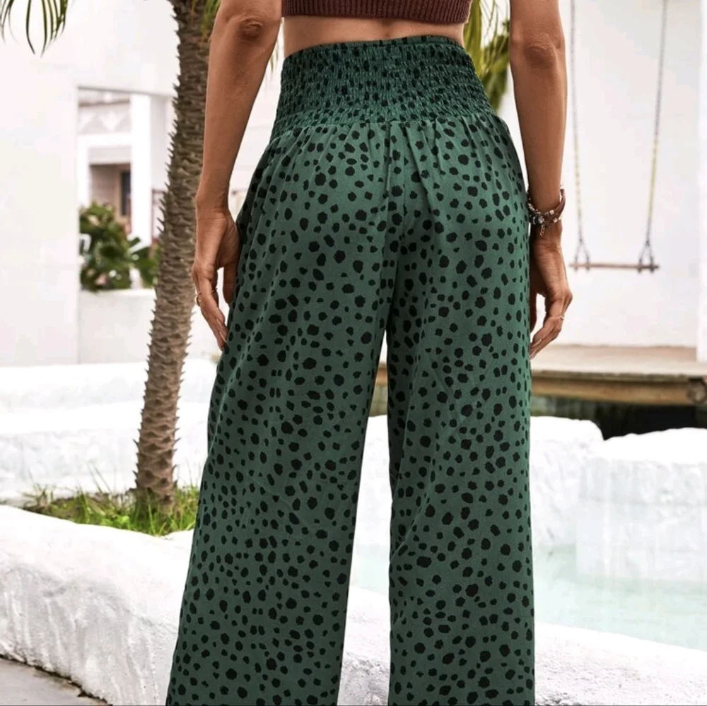 All over print wide leg pants - Picture 3 of 5